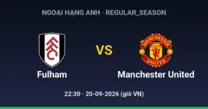 Fulham FC vs Manchester United FC