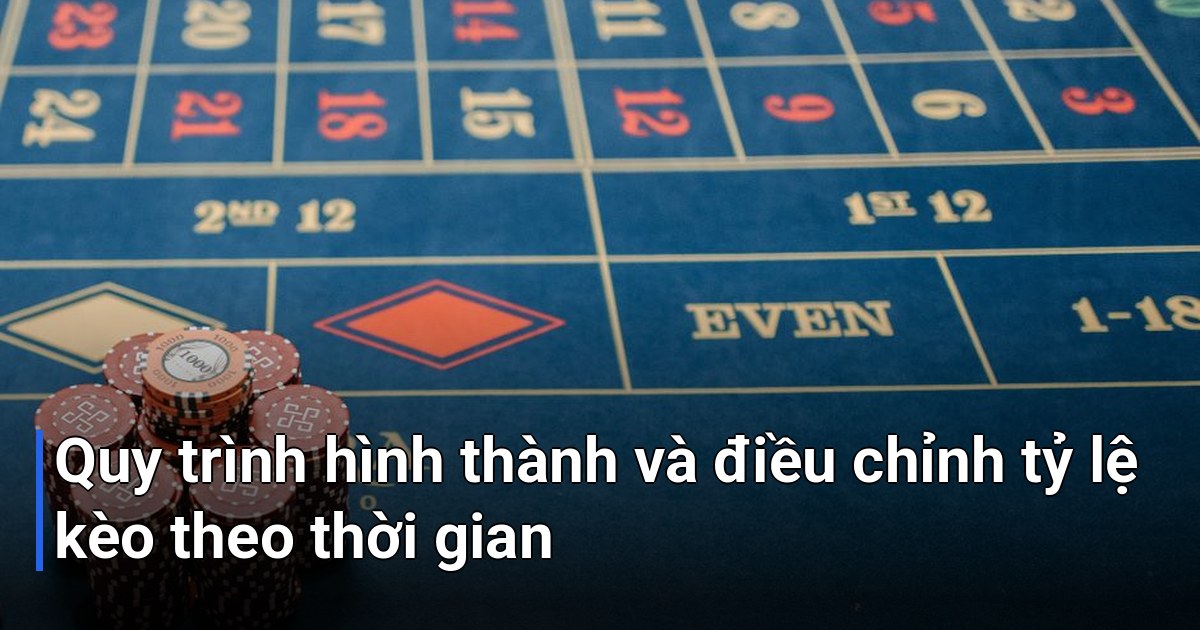 Quy trình hình thành và điều chỉnh tỷ lệ kèo theo thời gian